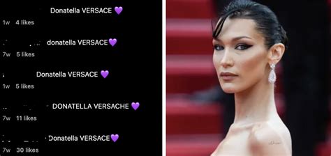 donatella versace meme|donatella versace bella hadid.